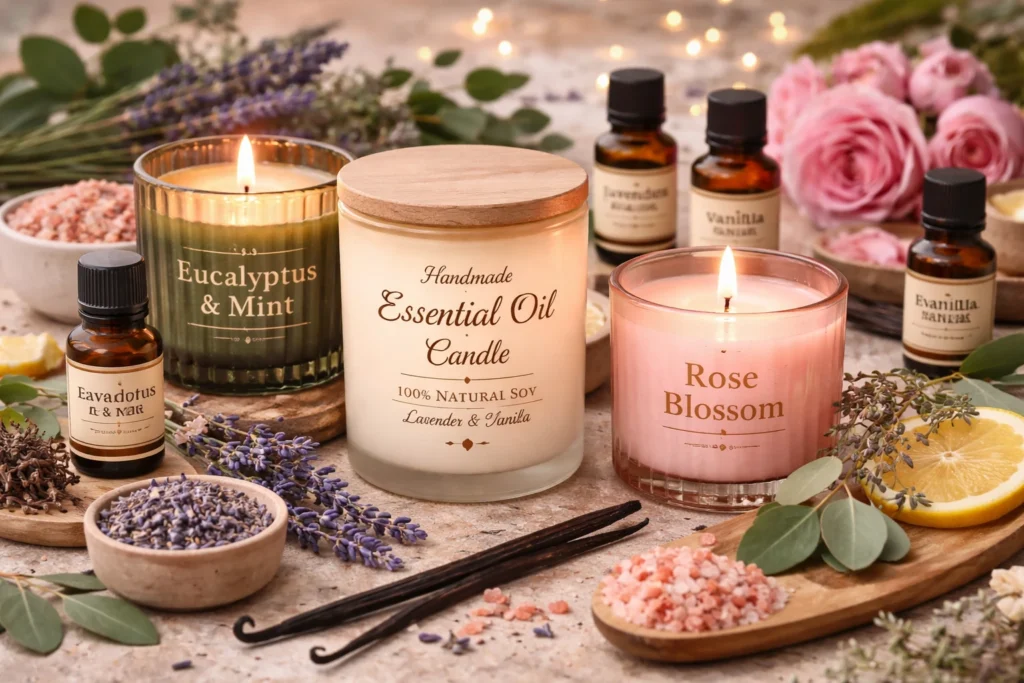 7 lợi ích tuyệt vời của nến thơm essential oils bạn không nên bỏ lỡ