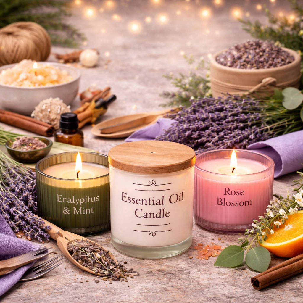 Nến Thơm Essential Oils